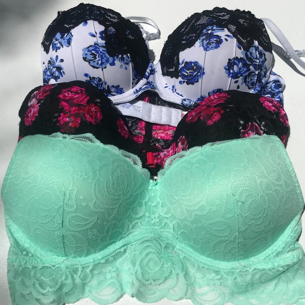 3 pieces Candies Bras Sizes 36C
